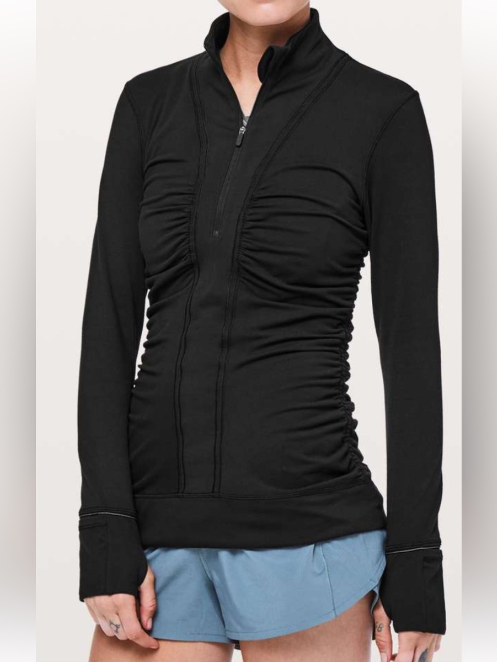 Lululemon Cypress Kiss half zip size 8